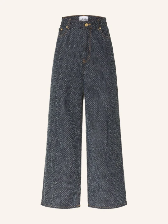 Zdjęcie produktu Ganni Dżinsy Z Szerokimi Nogawkami blau 077 Rinse