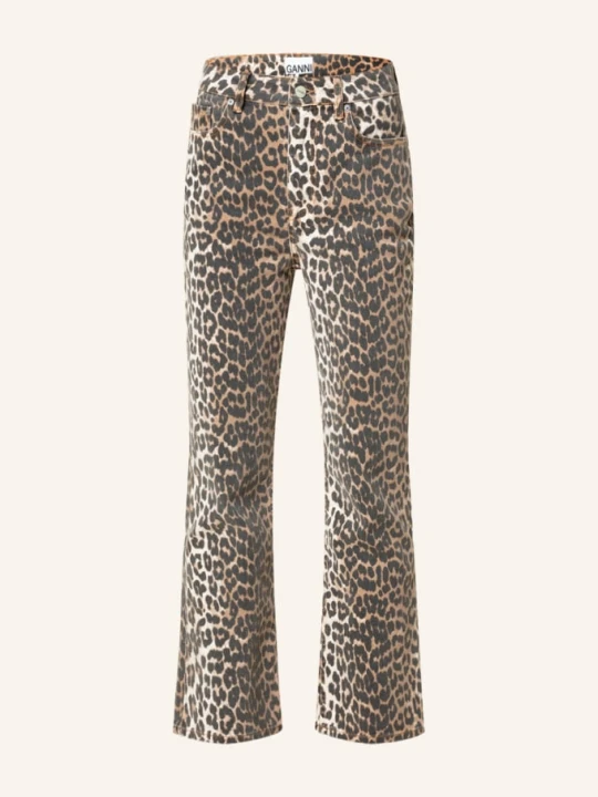 Zdjęcie produktu Ganni Jeansy 7/8 beige
