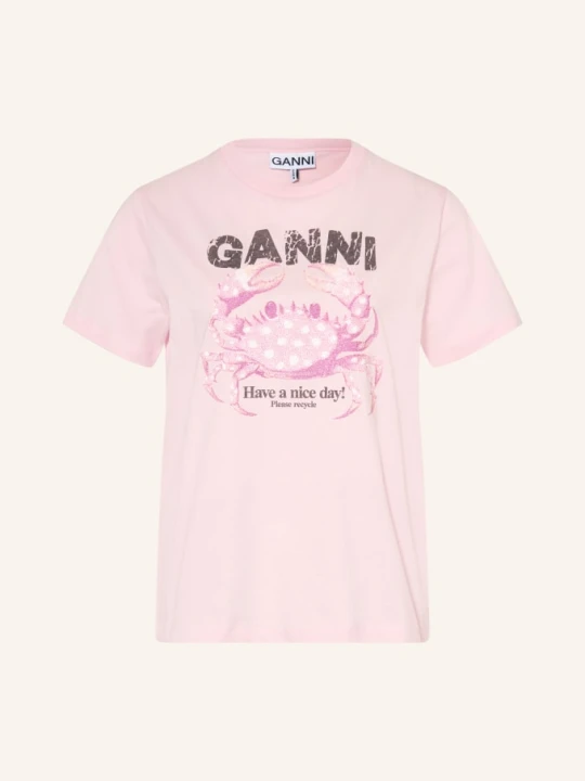 Zdjęcie produktu Ganni Koszulka rosa różowy