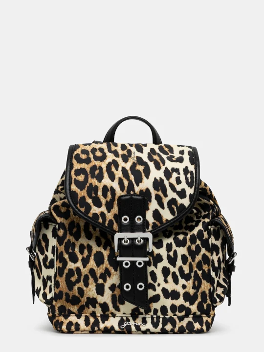 Zdjęcie produktu GANNI plecak Bucky Backpack Small Nylon Print