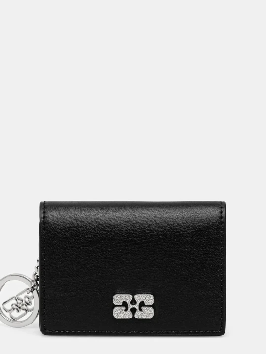 Zdjęcie produktu GANNI portfel Flap Card Holder Strass
