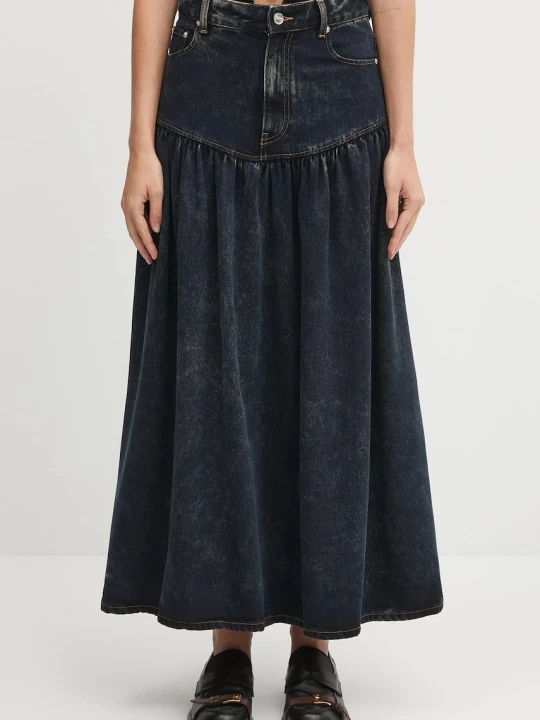 Zdjęcie produktu GANNI spódnica jeansowa Light Denim Long