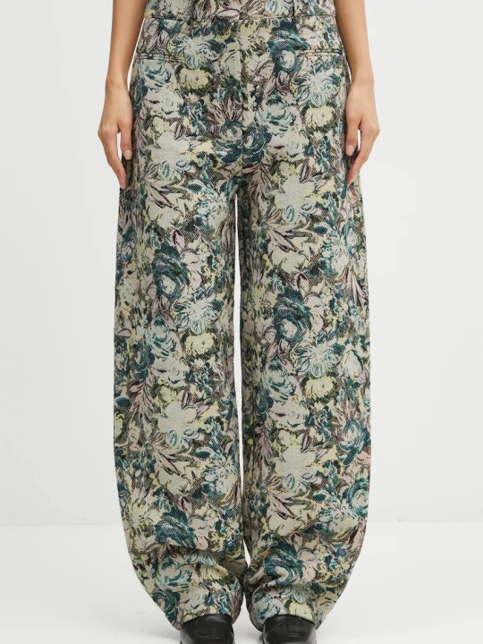 Zdjęcie produktu GANNI spodnie Tapestry Jacquard