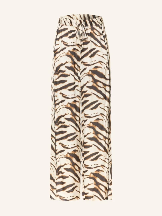 Zdjęcie produktu Ganni Spodnie Typu Marlena Z Satyny beige