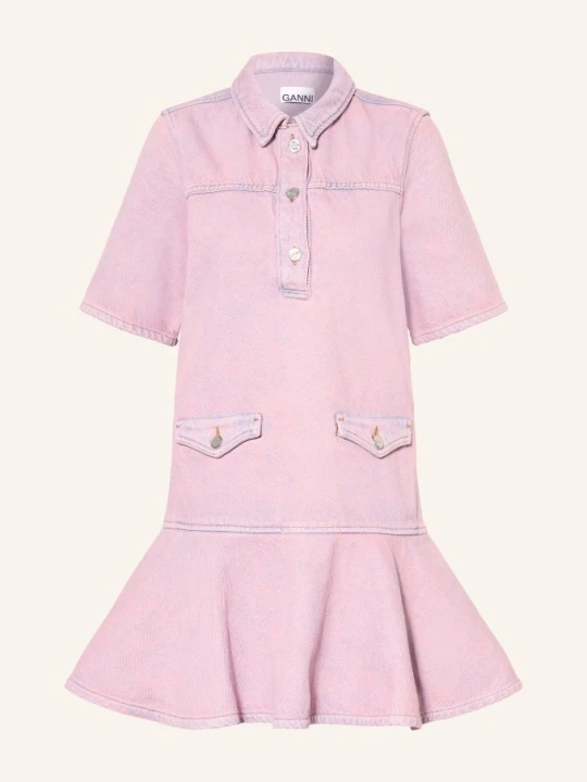Zdjęcie produktu Ganni Sukienka Jeansowa pink