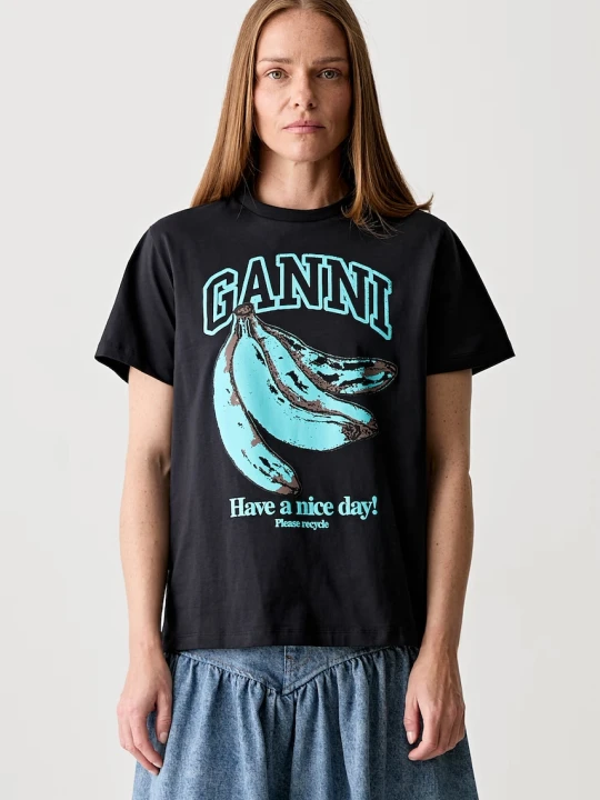 Zdjęcie produktu GANNI T-shirt bawełniany damski