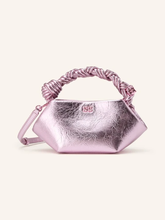 Zdjęcie produktu Ganni Torebka Bou Bag Mini rosa RÓŻOWY