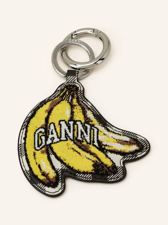Zdjęcie produktu Ganni Zawieszka Do Torby gelb
