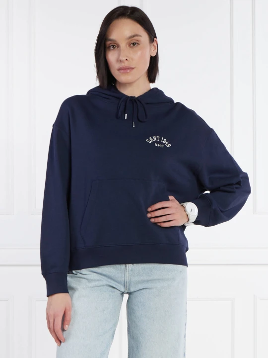 Zdjęcie produktu Gant Bluza Arch | Relaxed fit granatowy