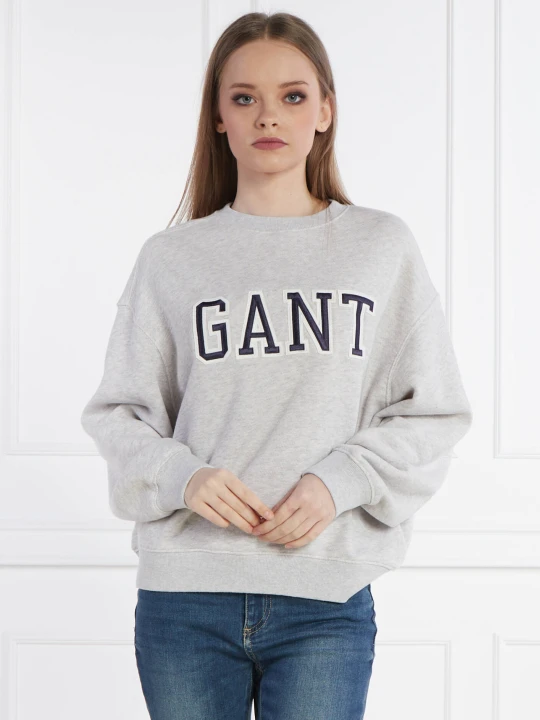 Zdjęcie produktu Gant Bluza | Oversize fit szary