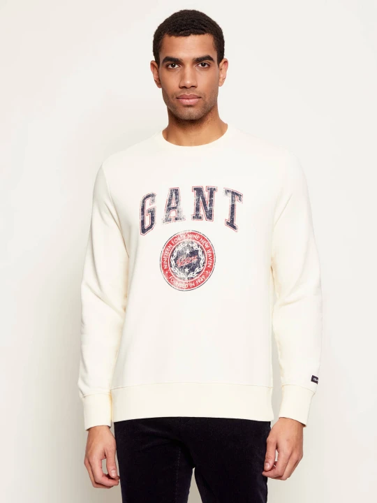 Zdjęcie produktu Gant Bluza | Regular Fit kremowy