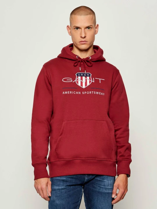 Zdjęcie produktu Gant Bluza | Regular Fit bordowy