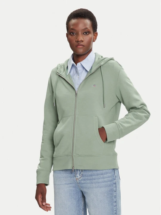 Zdjęcie produktu Gant Bluza Shield 4201412 Zielony Regular Fit