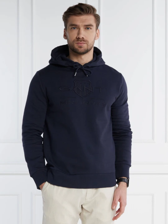Zdjęcie produktu Gant Bluza Tonal Shield | Regular Fit granatowy