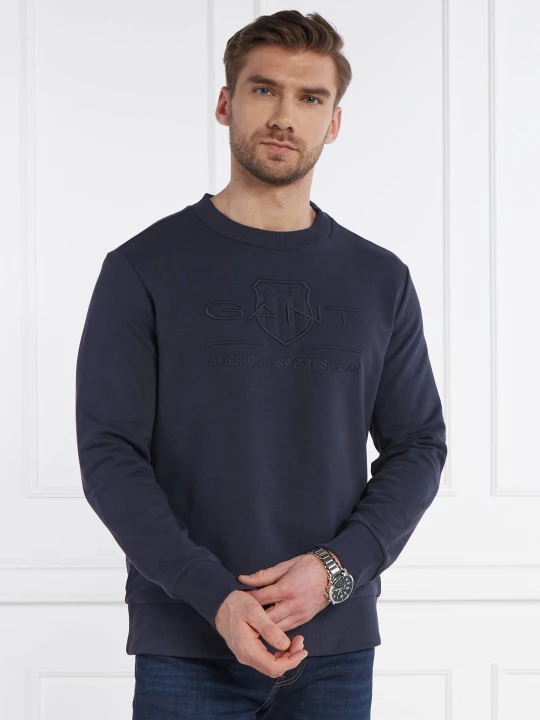 Zdjęcie produktu Gant Bluza TONAL SHIELD | Regular Fit granatowy