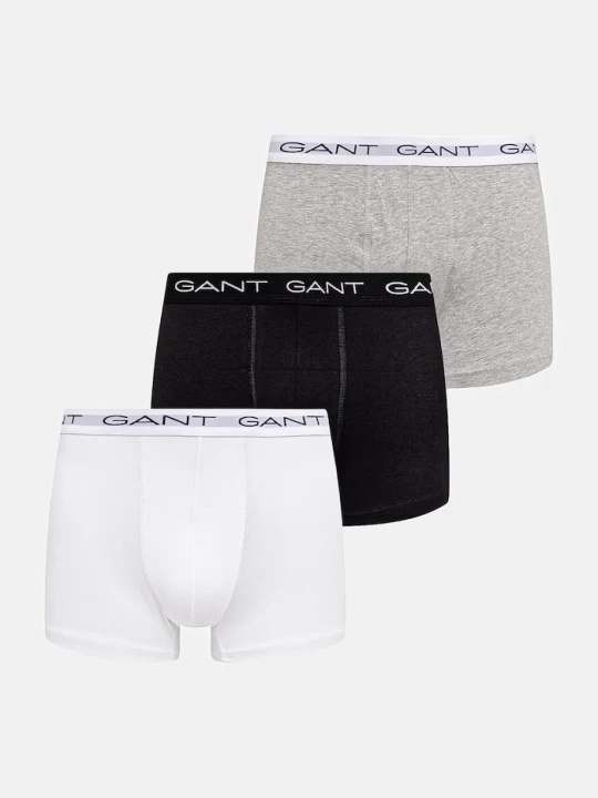 Zdjęcie produktu Gant bokserki 3-pack szary