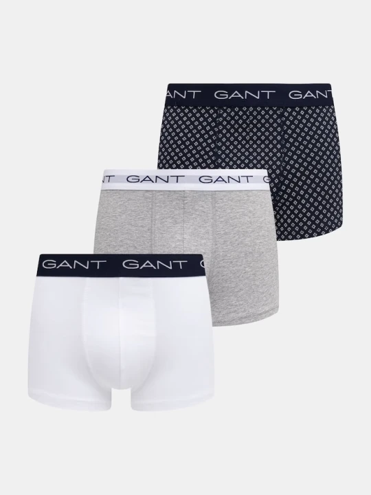 Zdjęcie produktu Gant bokserki męskie 3-pack granatowy