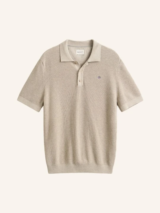 Zdjęcie produktu Gant Dzianinowa Koszulka Polo beige