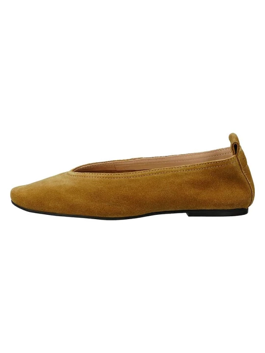 Zdjęcie produktu GANT Footwear Skórzane baleriny "Chadii" w kolorze karmelowym rozmiar: 36