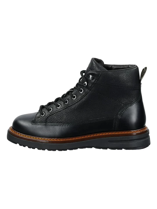 Zdjęcie produktu GANT Footwear Skórzane botki "Hillprep" w kolorze czarnym rozmiar: 45