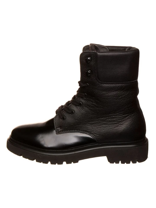 Zdjęcie produktu GANT Footwear Skórzane botki "Malinca" w kolorze czarnym rozmiar: 37