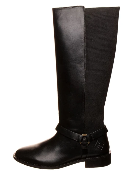 Zdjęcie produktu GANT Footwear Skórzane kozaki "Hampton" w czarnym rozmiar: 39