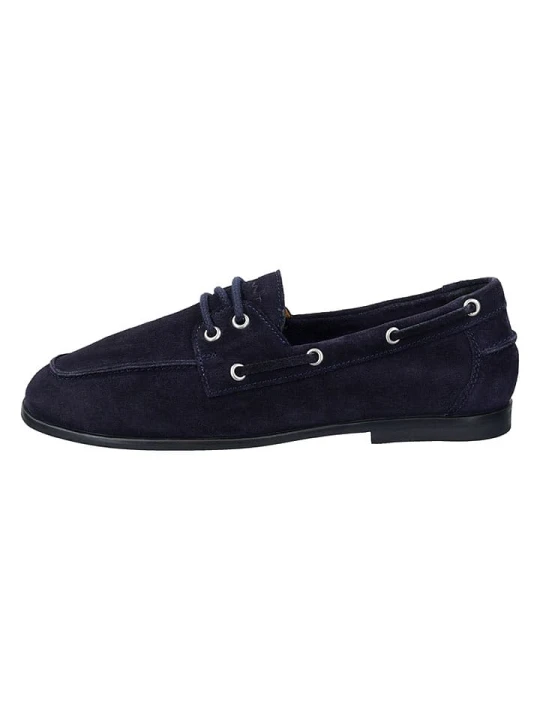 Zdjęcie produktu GANT Footwear Skórzane mokasyny "Gimble" w kolorze granatowym rozmiar: 42