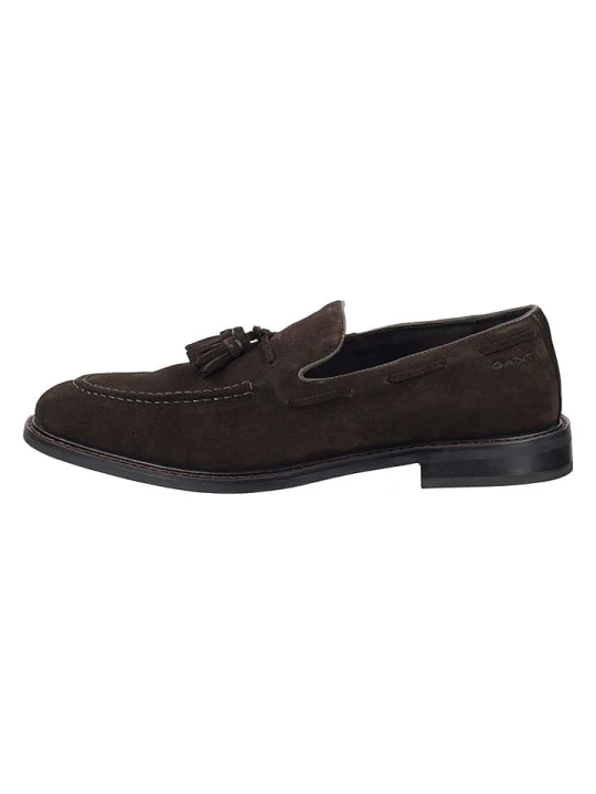 Zdjęcie produktu GANT Footwear Skórzane mokasyny "Lozham" w kolorze beżowym rozmiar: 43