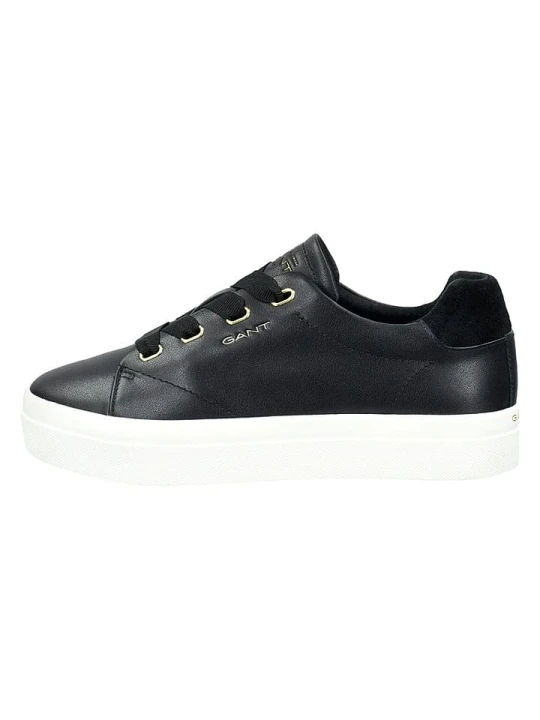 Zdjęcie produktu GANT Footwear Skórzane sneakersy "Avona" w kolorze czarnym rozmiar: 36