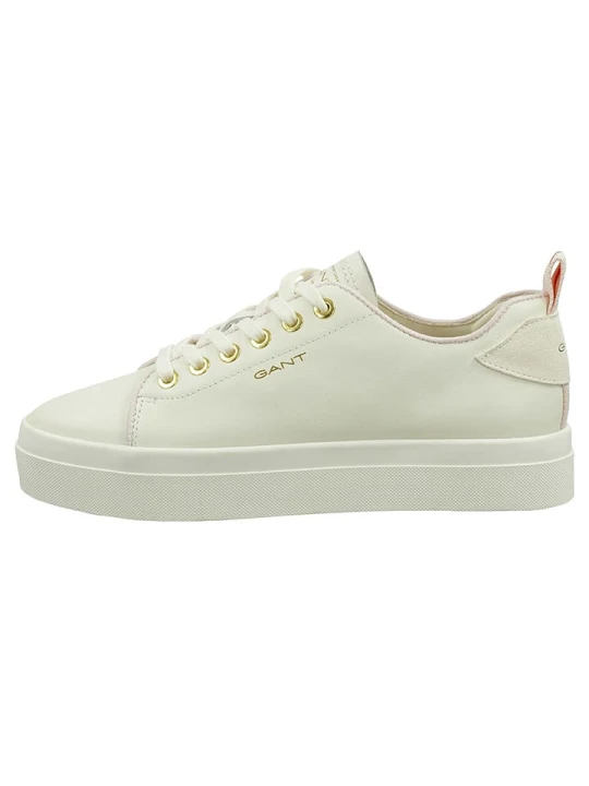 Zdjęcie produktu GANT Footwear Skórzane sneakersy "Avona" w kolorze kremowym rozmiar: 37