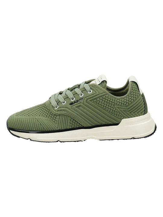 Zdjęcie produktu GANT Footwear Skórzane sneakersy "Beeker" w kolorze zielonym rozmiar: 42