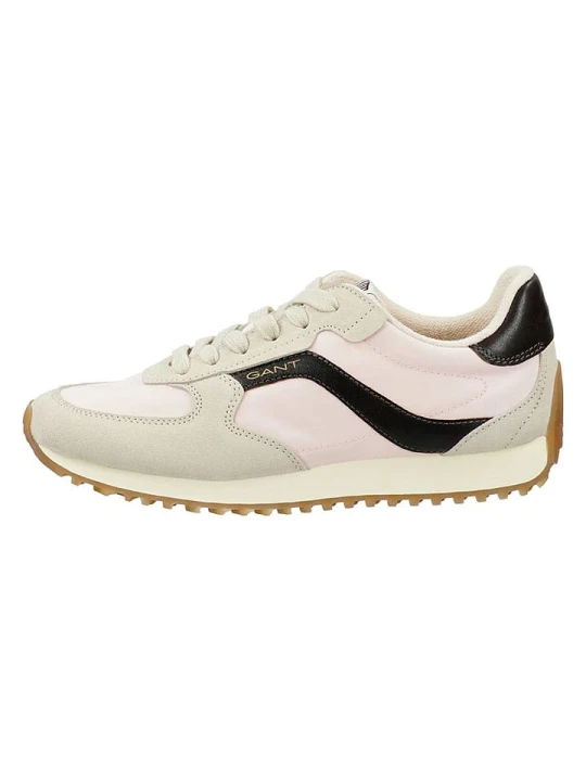 Zdjęcie produktu GANT Footwear Skórzane sneakersy "Beja" w kolorze beżowo-jasnoróżowym rozmiar: 39