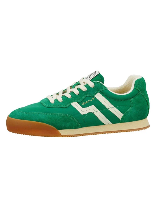 Zdjęcie produktu GANT Footwear Skórzane sneakersy "Beylana" w kolorze zielonym rozmiar: 41