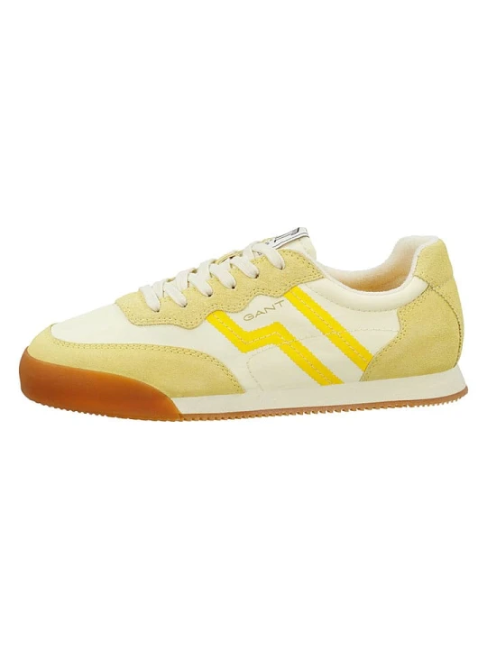 Zdjęcie produktu GANT Footwear Skórzane sneakersy "Beylana" w kolorze żółtym rozmiar: 41