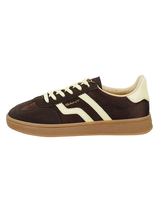 Zdjęcie produktu GANT Footwear Skórzane sneakersy "Cuzima" w kolorze brązowym rozmiar: 36