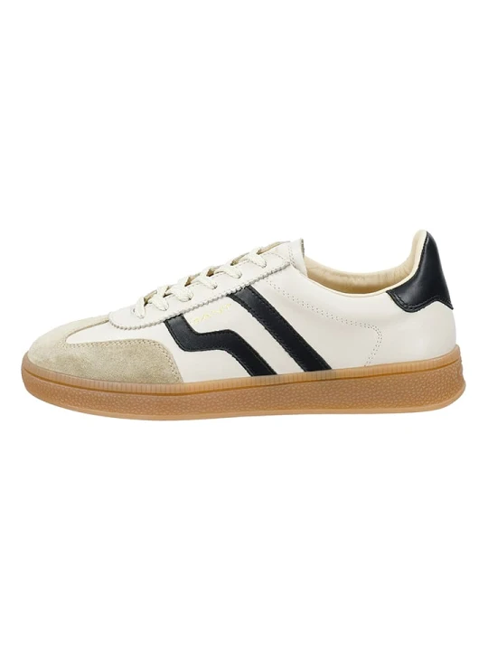 Zdjęcie produktu GANT Footwear Skórzane sneakersy "Cuzima" w kolorze kremowym rozmiar: 40