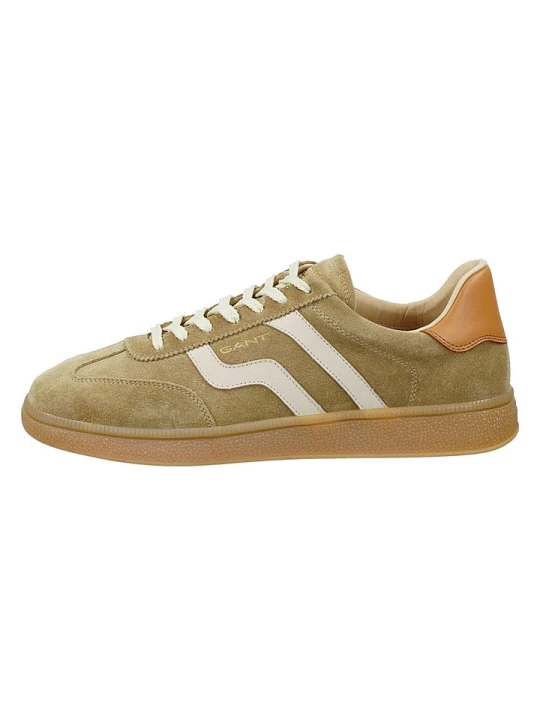 Zdjęcie produktu GANT Footwear Skórzane sneakersy "Cuzmo" w kolorze beżowym rozmiar: 40