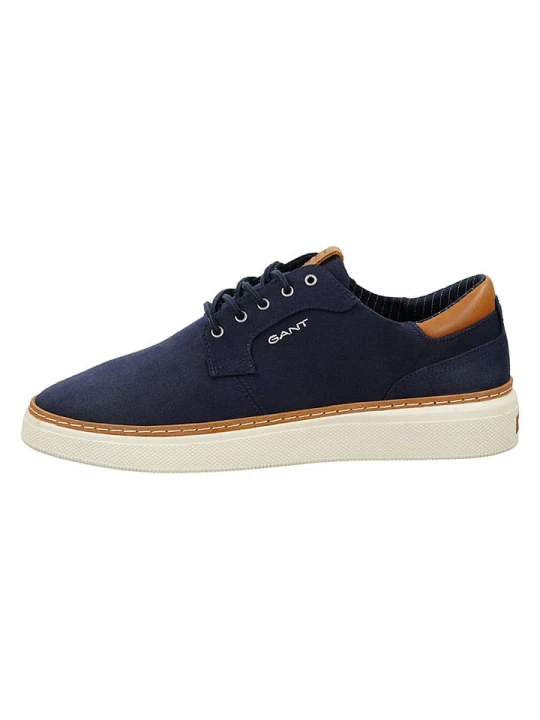 Zdjęcie produktu GANT Footwear Skórzane sneakersy "San Prep" w kolorze granatowym rozmiar: 43