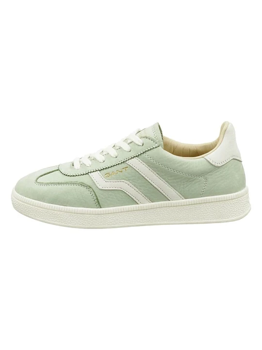 Zdjęcie produktu GANT Footwear Skórzane sneakersy w kolorze zielonym rozmiar: 37