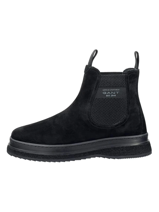Zdjęcie produktu GANT Footwear Skórzane sztyblety "Blistown" w kolorze czarnym rozmiar: 43