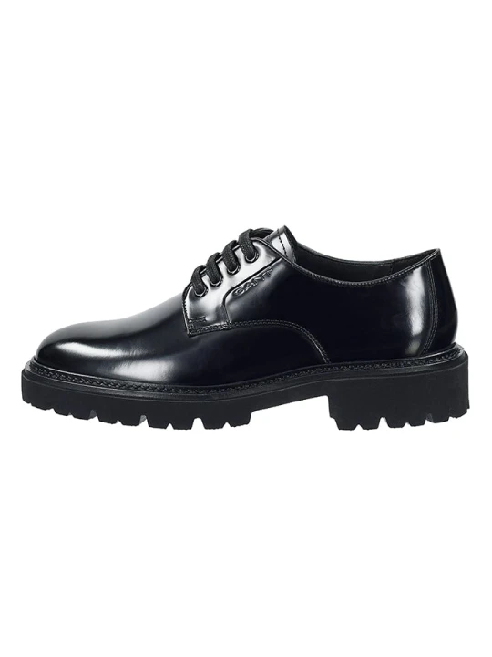 Zdjęcie produktu GANT Footwear Skórzane trzewiki "Ivyhill" w kolorze czarnym rozmiar: 41