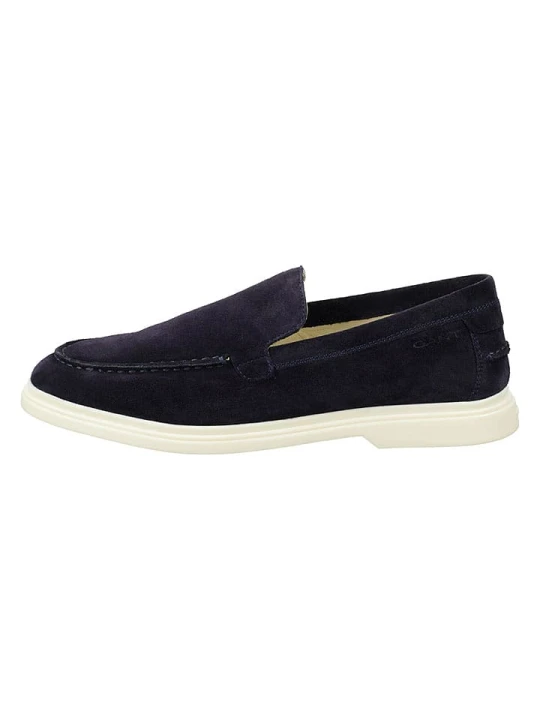 Zdjęcie produktu GANT Footwear Slippersy "Boer" w kolorze granatowym rozmiar: 42