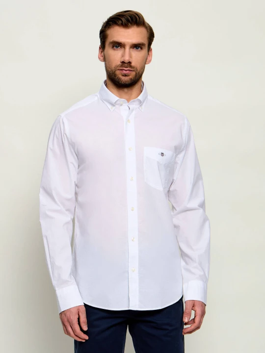 Zdjęcie produktu Gant Koszula POPLIN | Regular Fit biały
