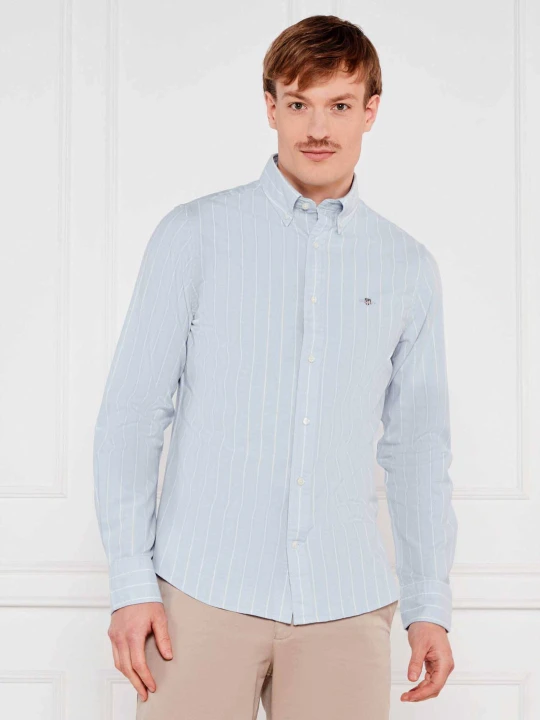 Zdjęcie produktu Gant Koszula | Slim Fit | stretch błękitny