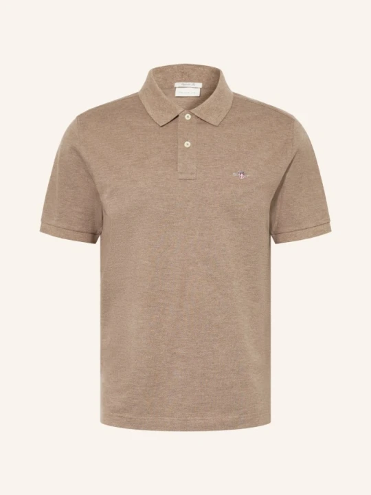 Zdjęcie produktu Gant Koszulka Polo Z Piki Regular Fit braun BRĄZOWY