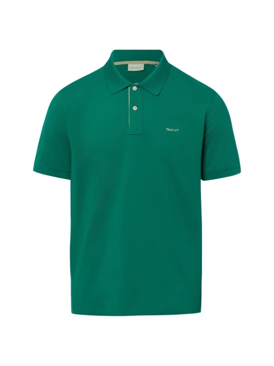 Zdjęcie produktu Gant koszulka polo Mężczyźni Bawełna zielony