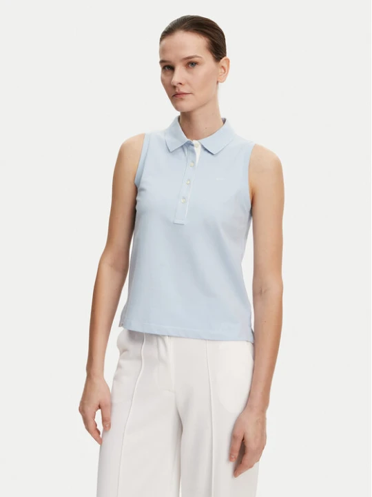 Zdjęcie produktu Gant Polo 4200560 Niebieski Regular Fit
