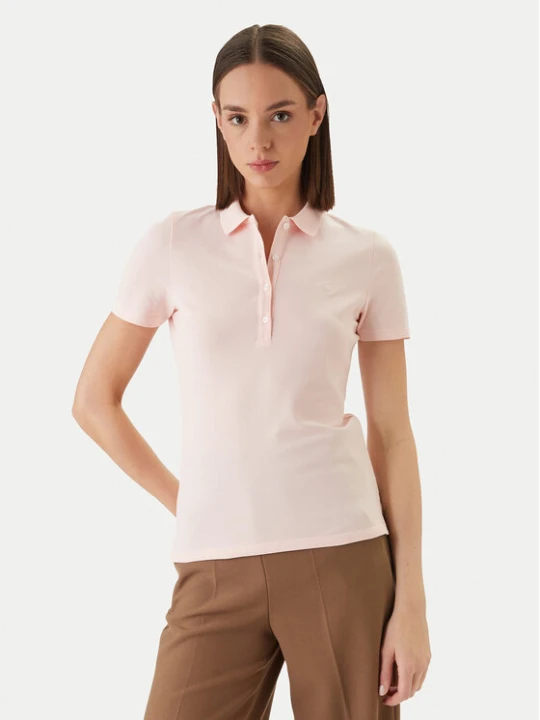 Zdjęcie produktu Gant Polo 4201535 Różowy Slim Fit