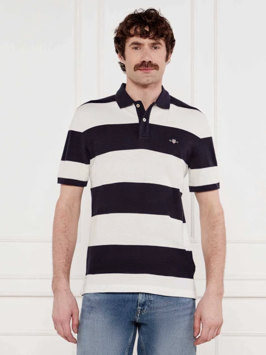 Zdjęcie produktu Gant Polo BLOCK | Regular Fit granatowy