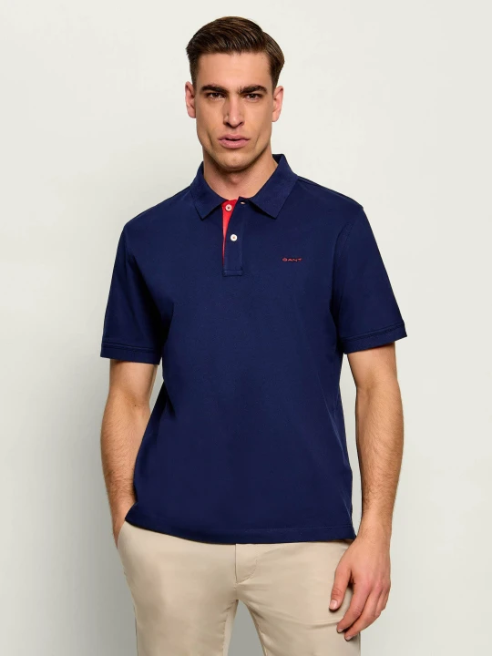 Zdjęcie produktu Gant Polo | Regular Fit granatowy